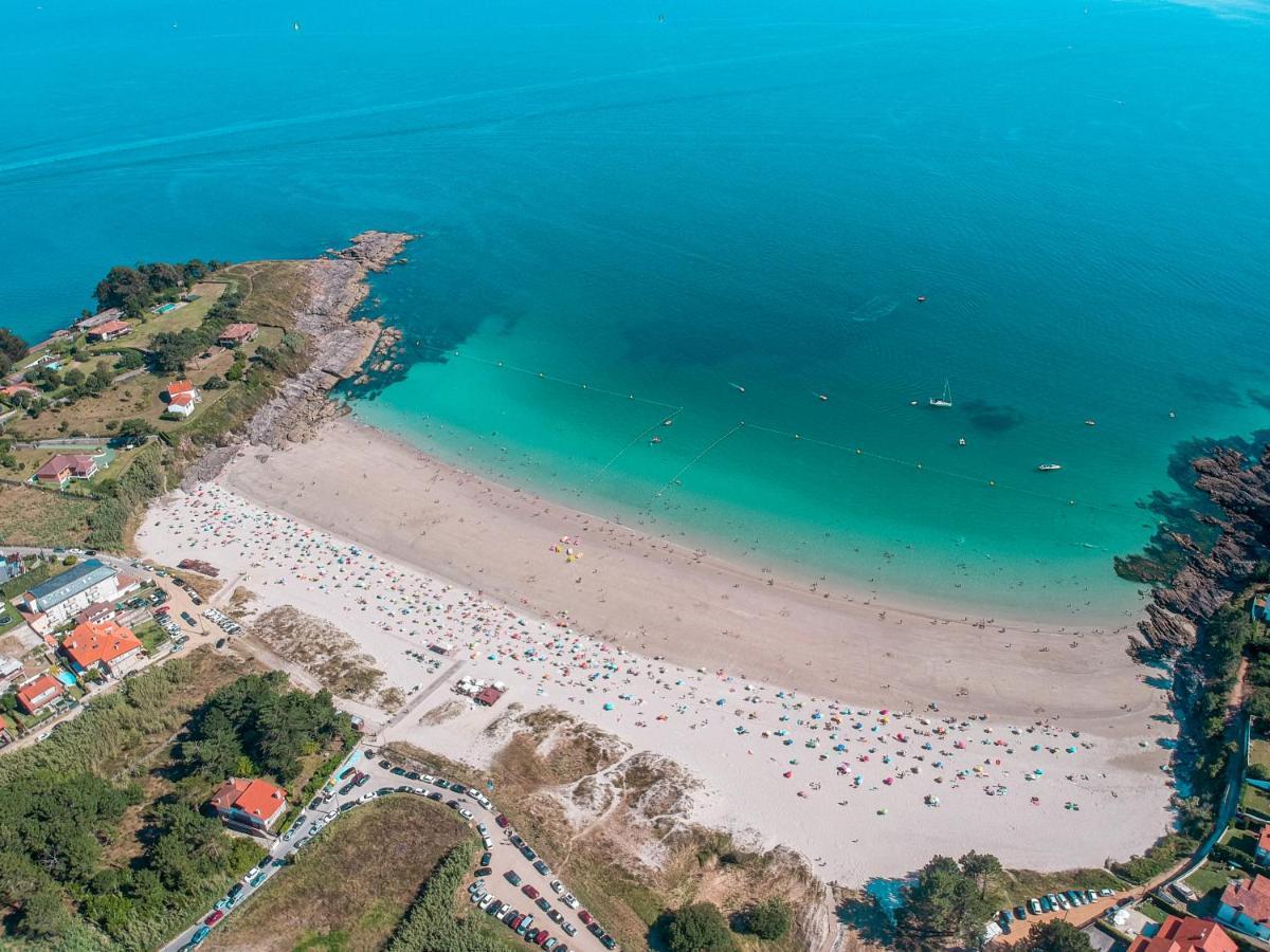 Apartamentos Playa Canelas Sanxenxo Exteriör bild
